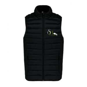 DOUDOUNE SANS MANCHES (femme) - Ecurie de Saint Henri - Noir - K6114