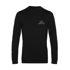 SWEAT COL ROND (enfant) - Combelles centre équestre - Noir - ID332K