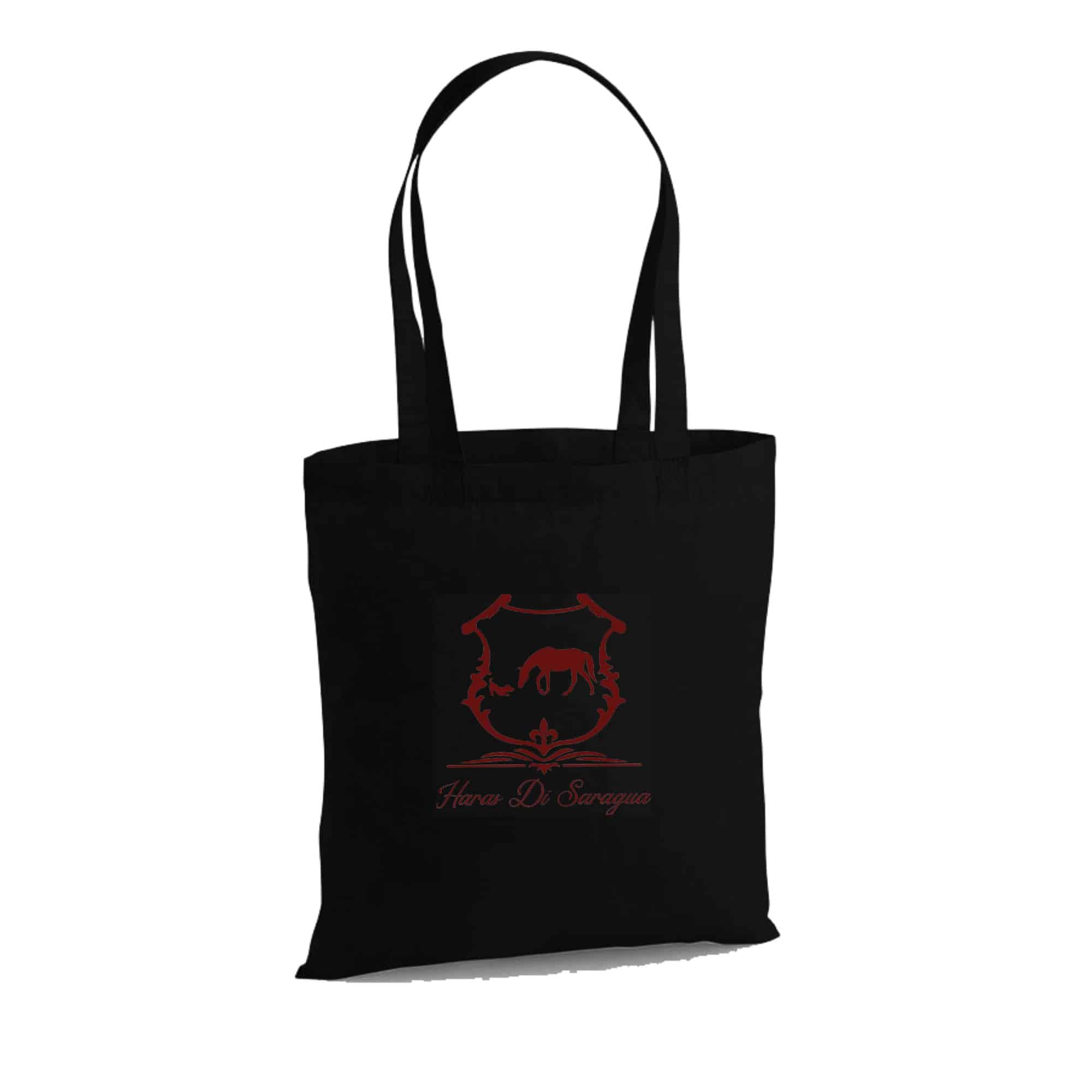 TOTE BAG - Haras di Saragua - Noir - WM101