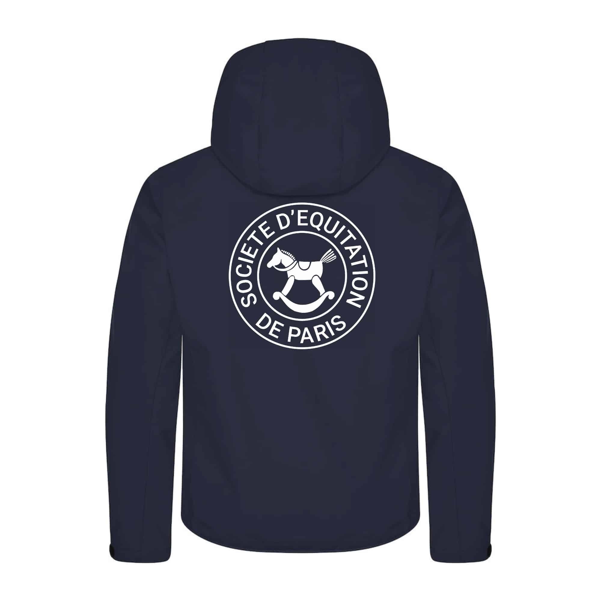SOFTSHELL "Classic" (homme) - Société d'Equitation de Paris - navy - 0200912 – Image 3