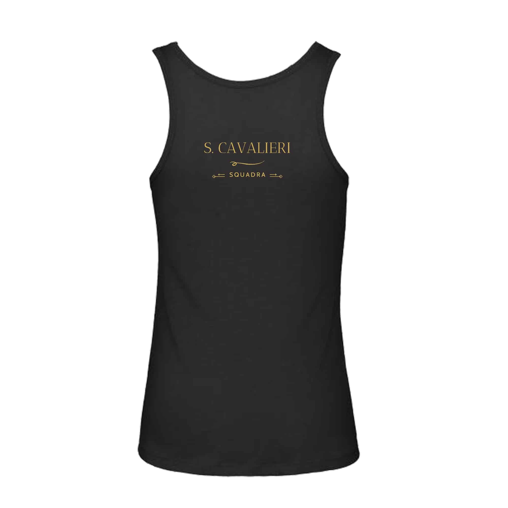 DEBARDEUR (femme) - Squadra Cavalieri - Noir - BC073 – Image 3