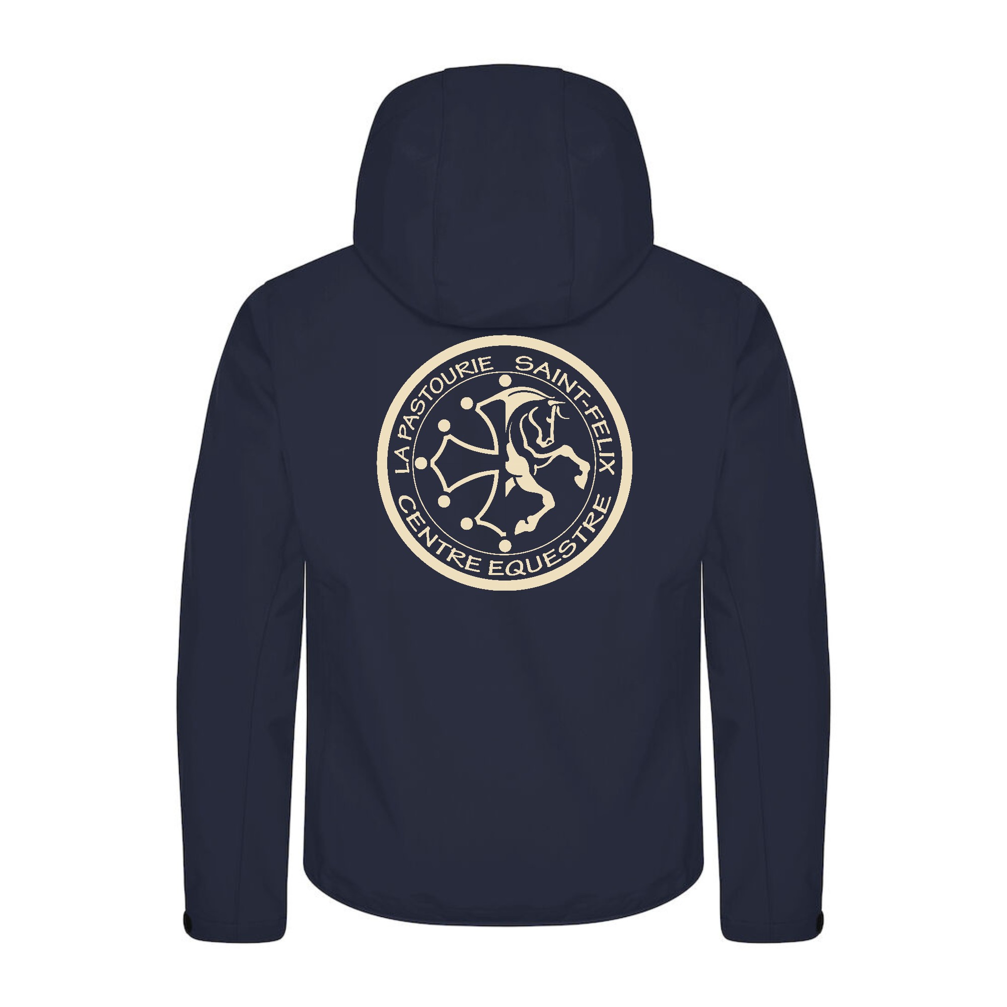 SOFTSHELL "Classic" (homme) - centre équestre de saint félix - Navy - 0200912 – Image 3
