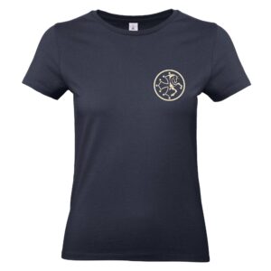 T-SHIRT (femme) - centre équestre de saint félix - Navy - BC04T