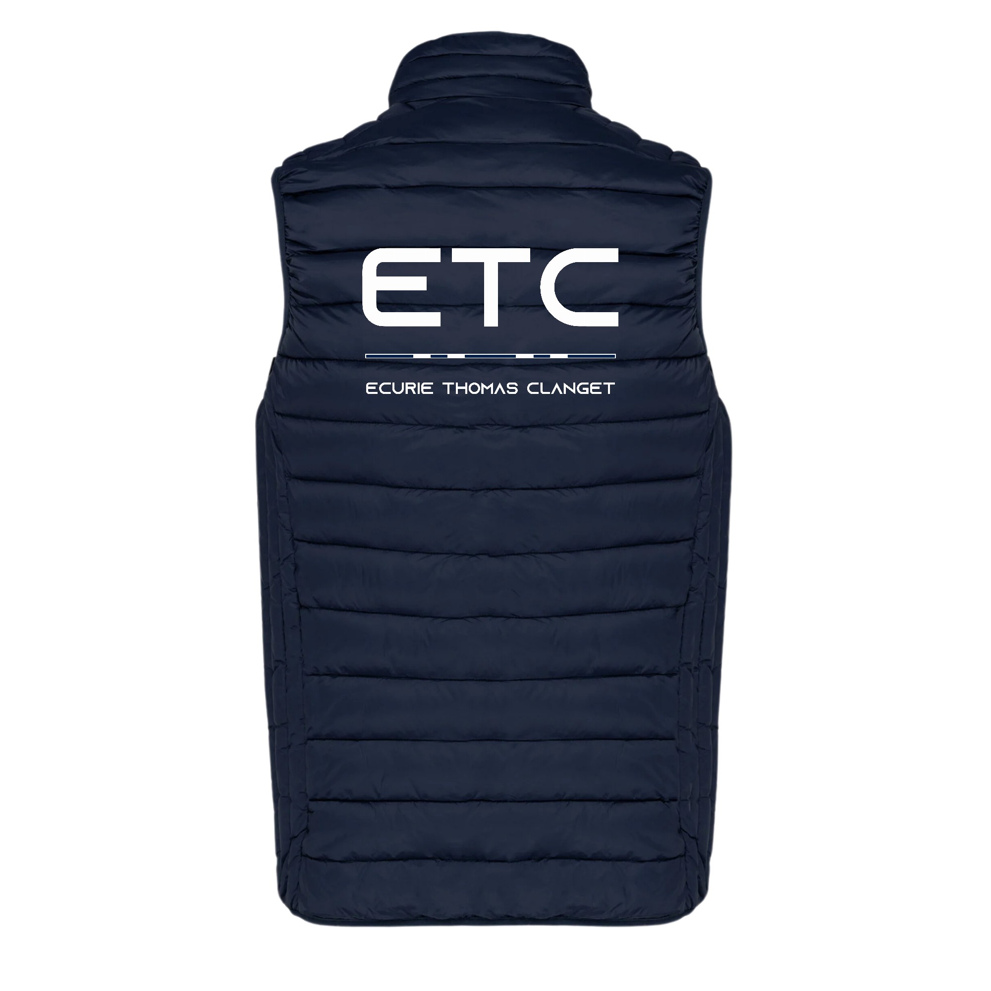 DOUDOUNE SANS MANCHES (homme) - Ecurie thomas clanget - Navy - K6113 – Image 3