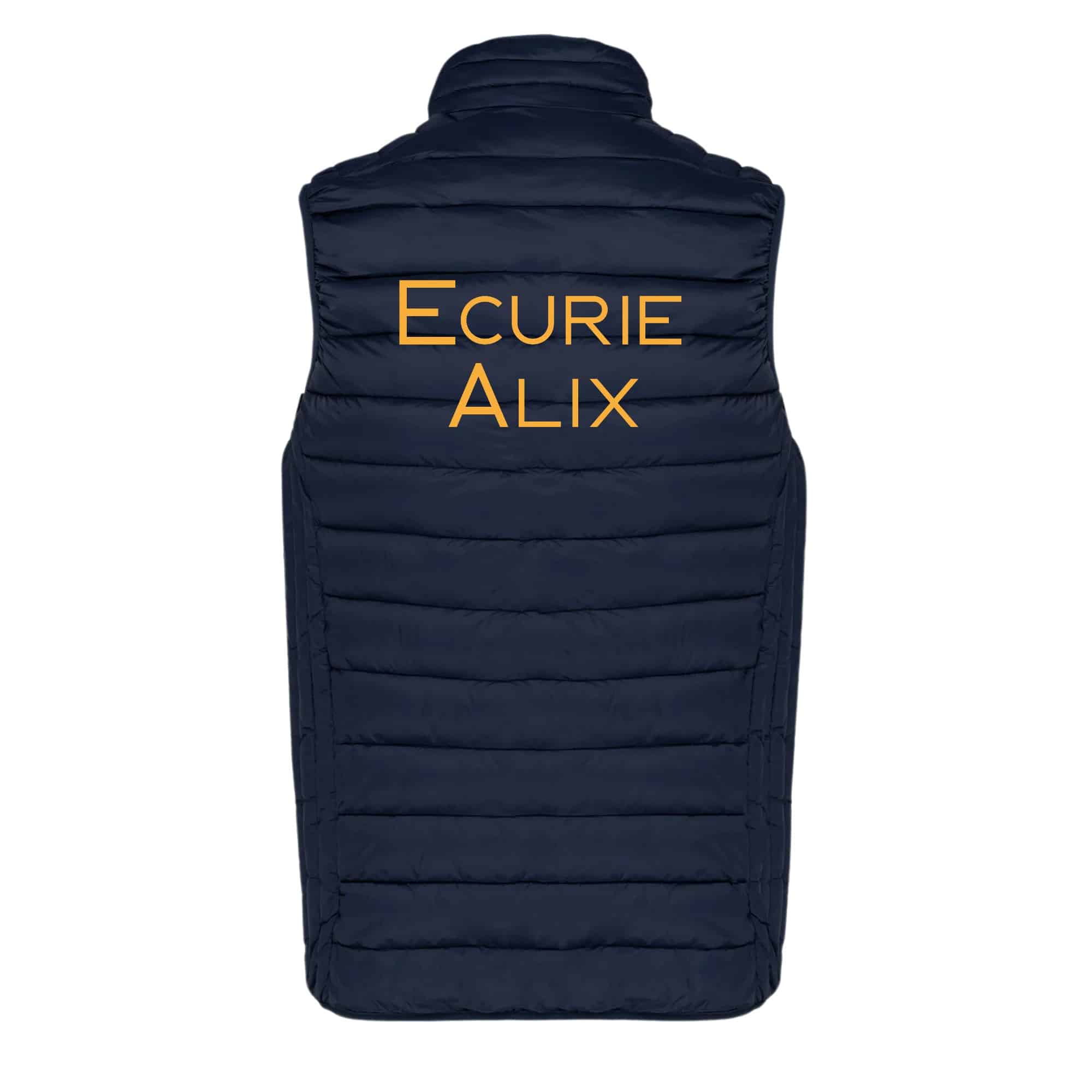 DOUDOUNE SANS MANCHES (enfant) - Centre Equestre de Villefargeau - Navy - K6115 – Image 3