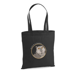 TOTE BAG - La Rigolette - Gris Anthracite - WM101