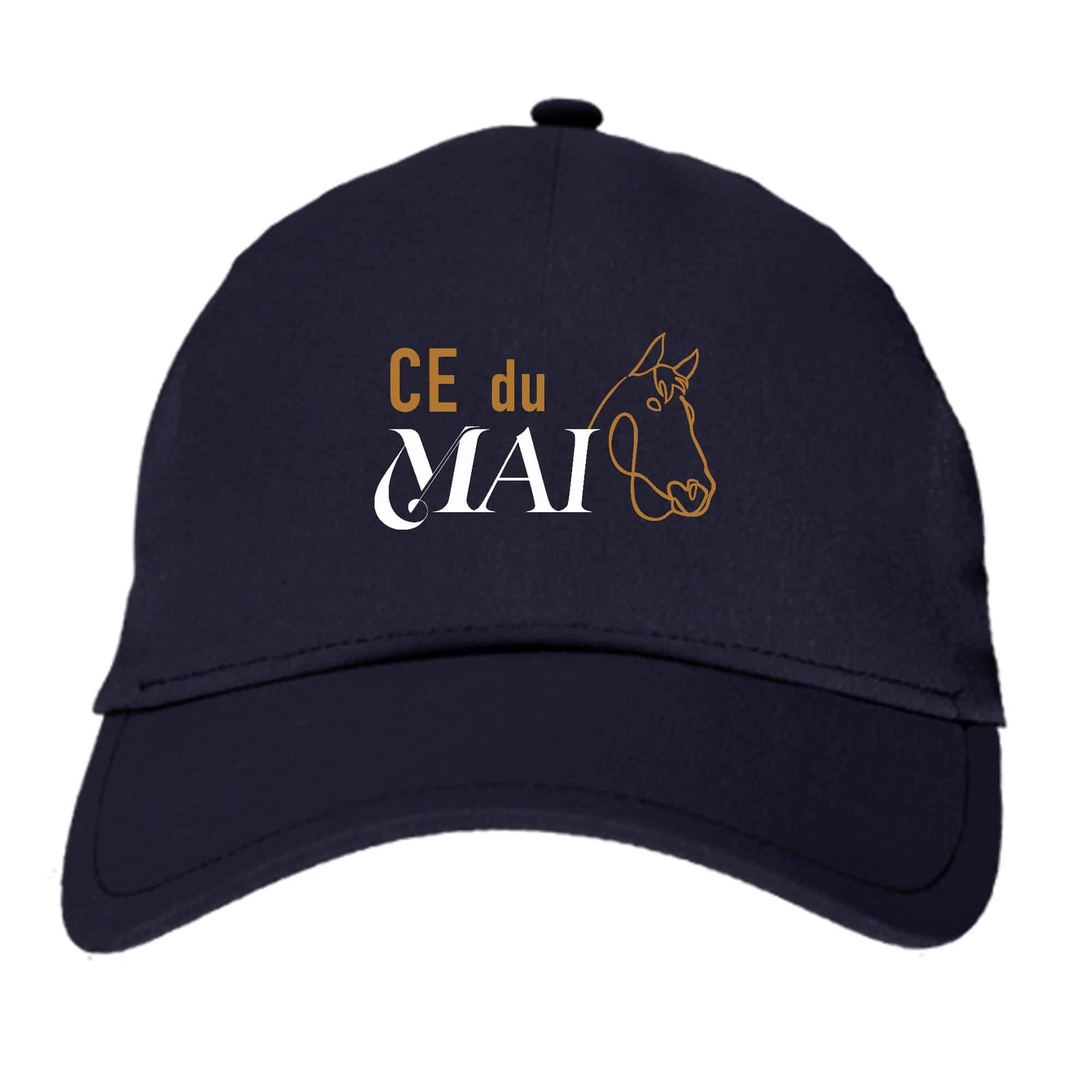 CASQUETTE - Centre Equestre du Mai - Navy - BF015