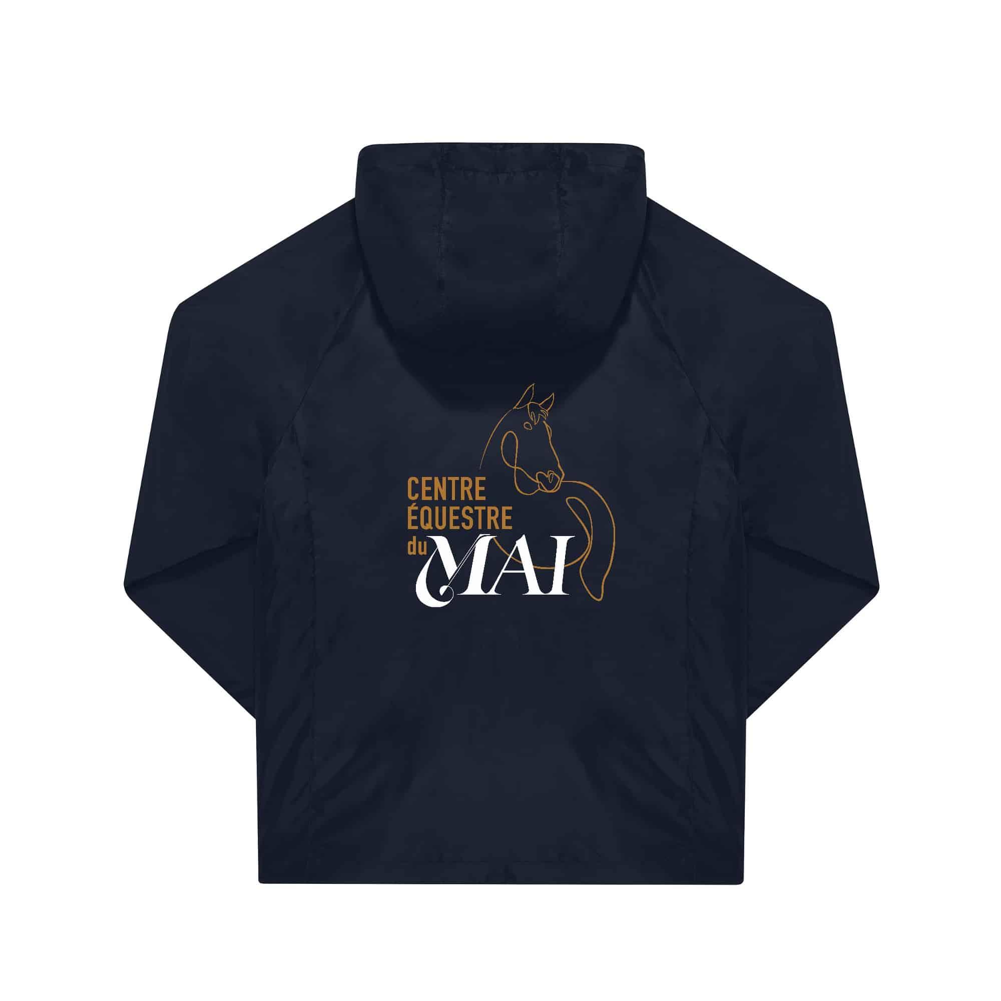 COUPE-VENT (unisexe) - Centre Equestre du Mai - Navy - BC630 – Image 3