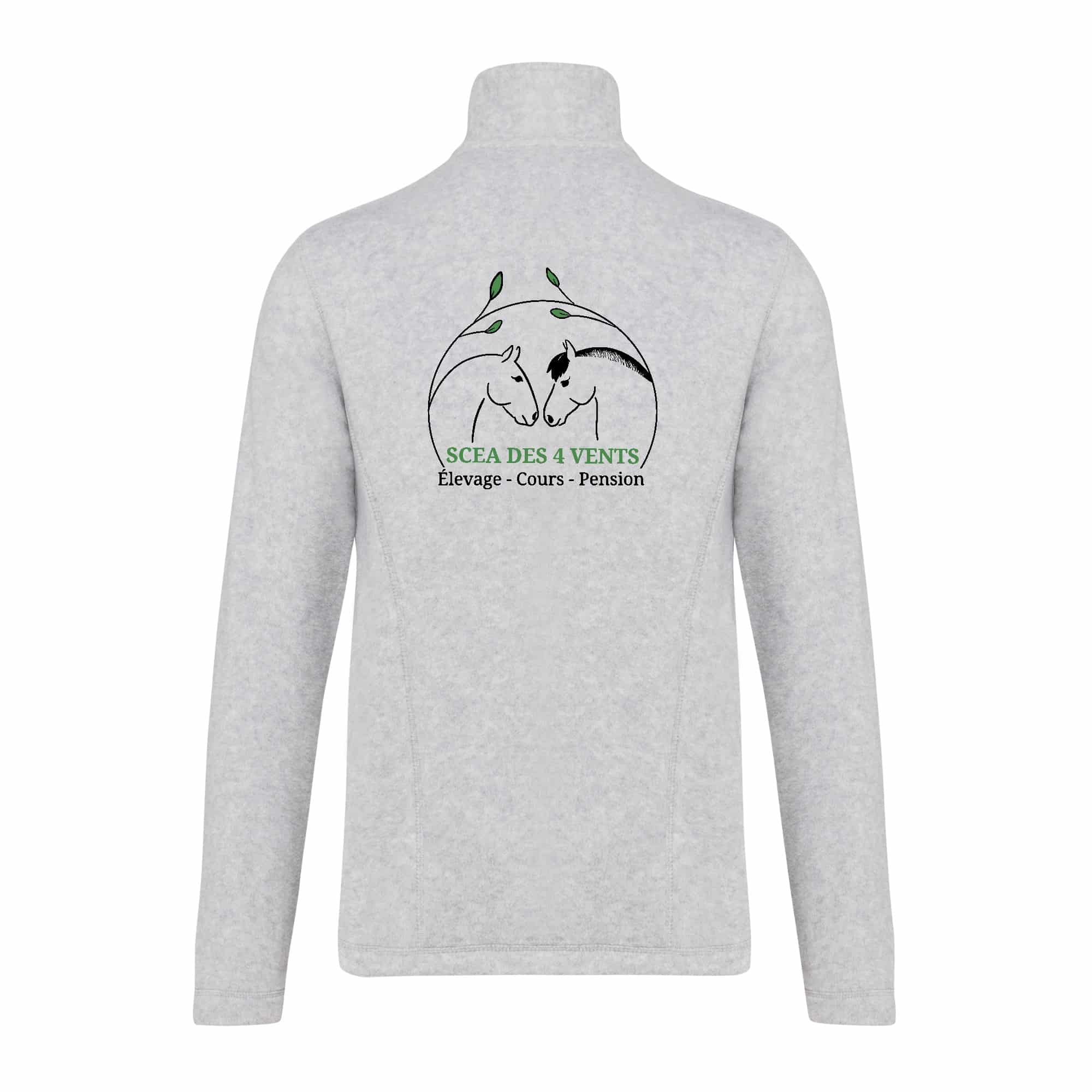 Veste micropolaire zippée (enfant) – SCEA DES 4 VENTS – K920 – Image 4