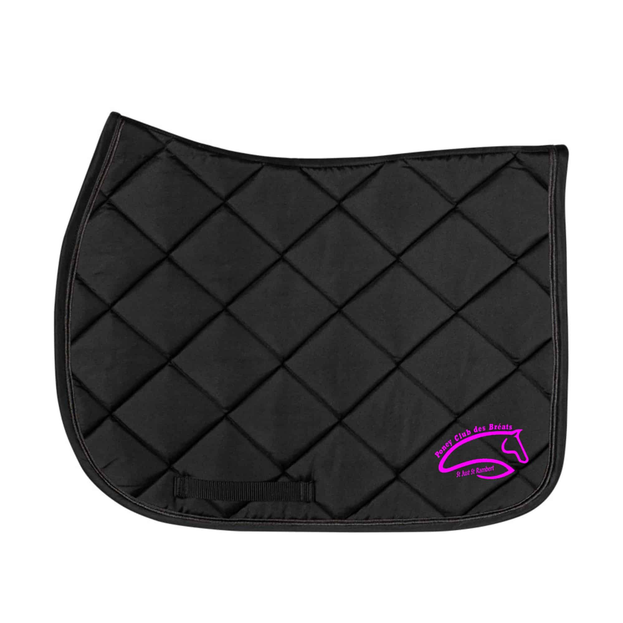 TAPIS PADDOCK SPORT PREM'S - Poney-club des Bréats - Noir - 20474