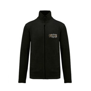 Veste micropolaire zippée (enfant) – les amis des écuries la clé des champs - Noir – K920
