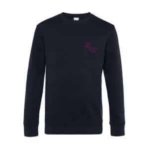 SWEAT COL ROND (enfant) - Ecurie teamcoss horse - Navy - ID332K