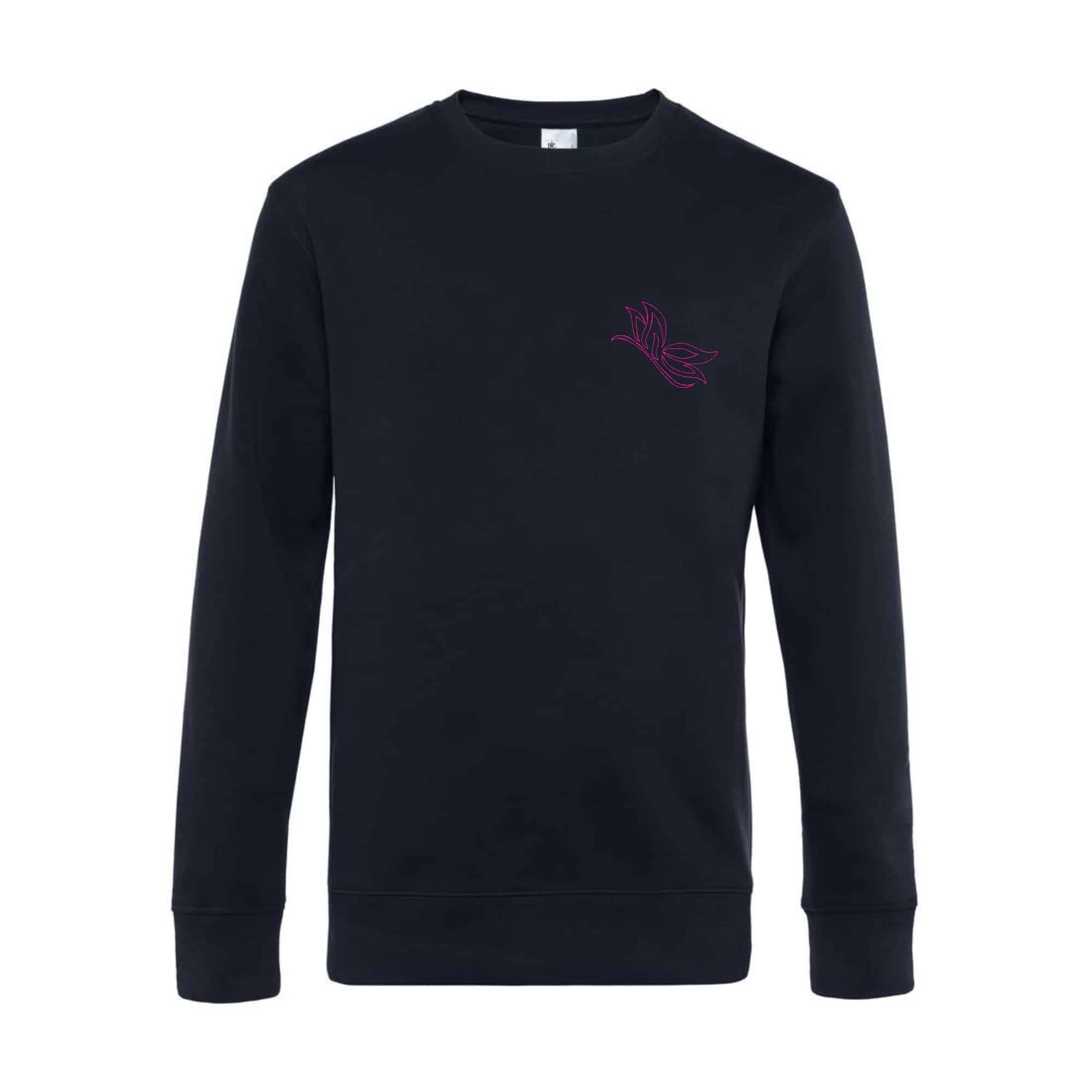 SWEAT COL ROND (femme) - Ecurie teamcoss horse - Navy - BCW01Q