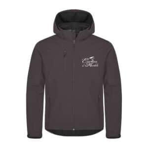 SOFTSHELL "Classic" (homme) - ECURIES DU MEURLOIR - Gris Anthracite - 0200912