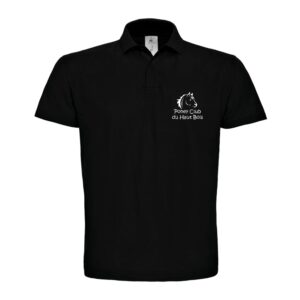 POLO premium (enfant) - Ecurie du haut Bois - Noir - K249