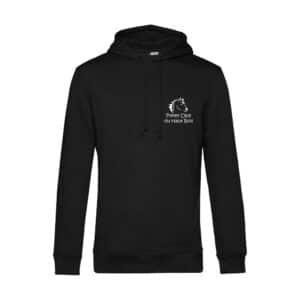 SWEAT A CAPUCHE (homme) - Ecurie du haut Bois - Noir - BCU33B