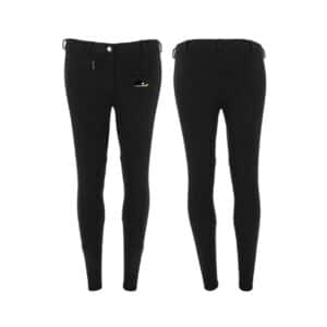 Pantalon d'équitation RIDING WORLD (enfant) - Les P'tits Cavaliers - Noir - 989070