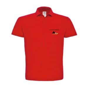 POLO (enfant) - Les P'tits Cavaliers - Rouge - BCK424