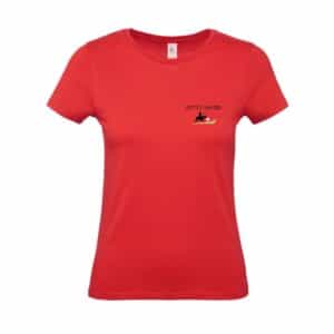 T-SHIRT (homme) - Les P'tits Cavaliers - Rouge - BC03T