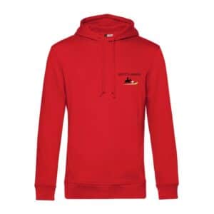 SWEAT A CAPUCHE (enfant) - Les P'tits Cavaliers - Rouge - K477