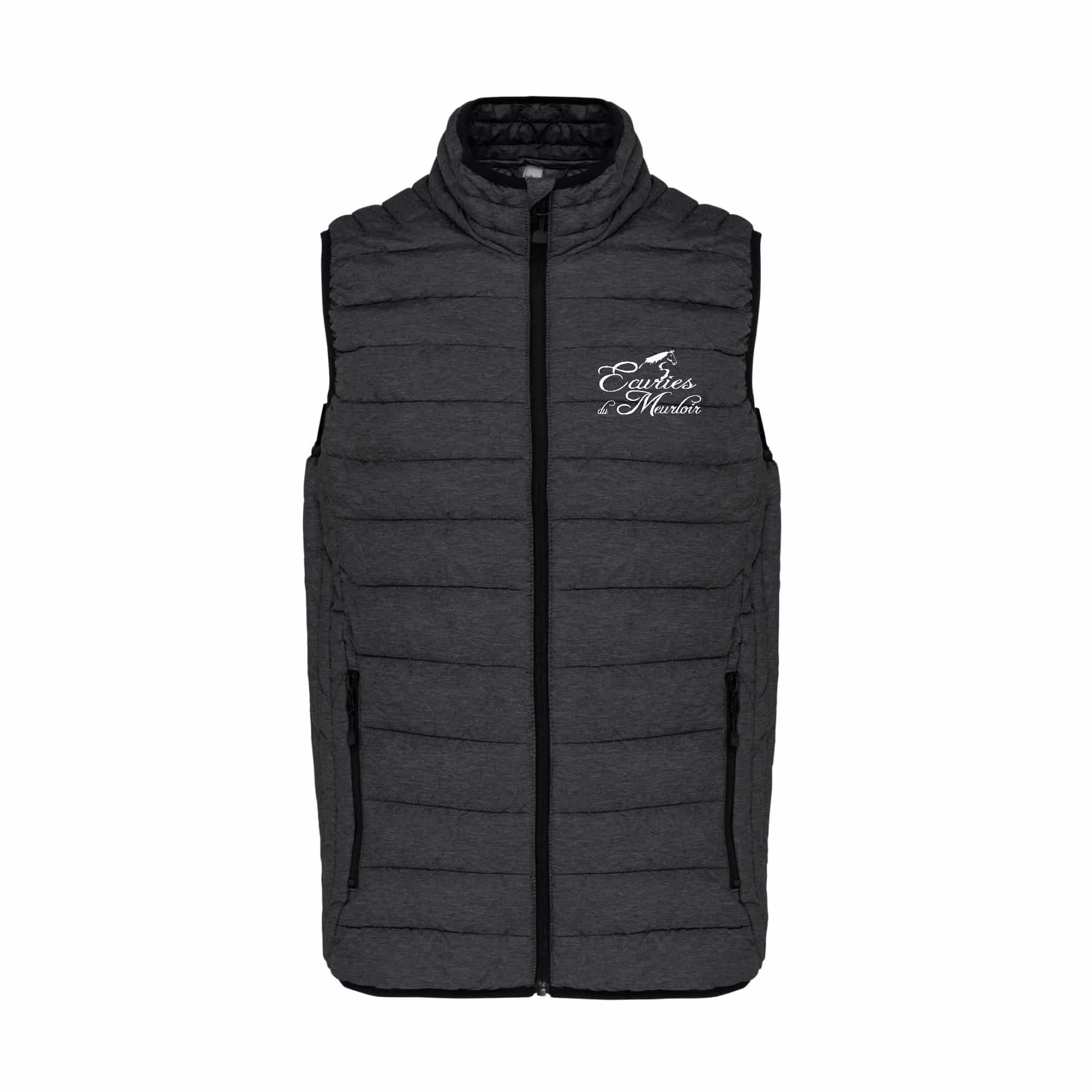 DOUDOUNE SANS MANCHES (femme) - ECURIES DU MEURLOIR - Gris Anthracite - K6114