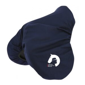 Housse de selle en coton Ridding World - ASSOCIATION FRANCAISE DU LUSITANIEN / WORKING EQUITATION FRANCE - Navy - 205100