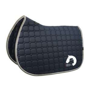 Tapis de selle Equithème "Orion" - ASSOCIATION FRANCAISE DU LUSITANIEN / WORKING EQUITATION FRANCE - Navy - 20477