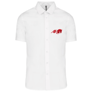 Chemise (femme) - ASSOCIATION FRANCAISE DU LUSITANIEN / WORKING EQUITATION FRANCE - Blanc - K532