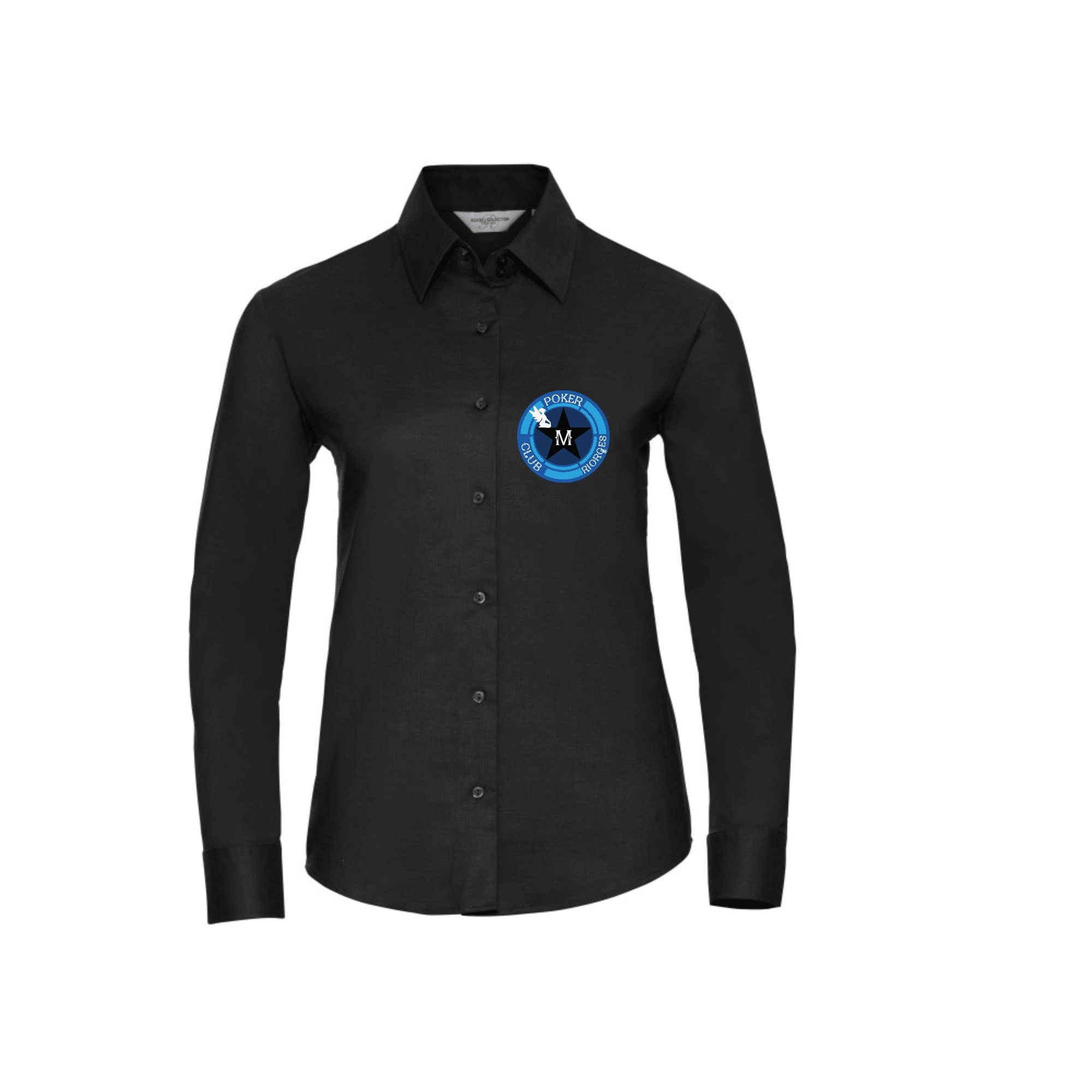 CHEMISE MANCHES LONGUES (femme) - M POKER CLUB RIORGES - JZ32F – Image 4