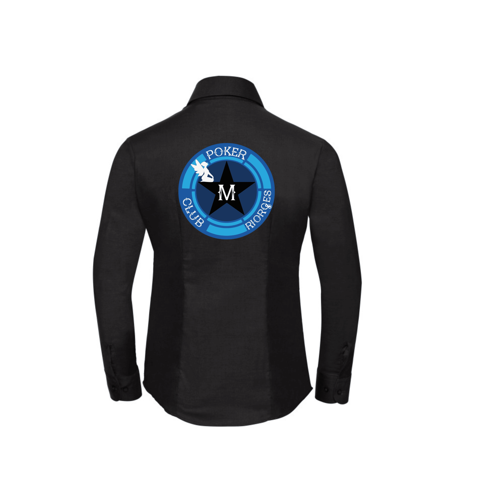 CHEMISE MANCHES LONGUES (femme) - M POKER CLUB RIORGES - JZ32F – Image 3