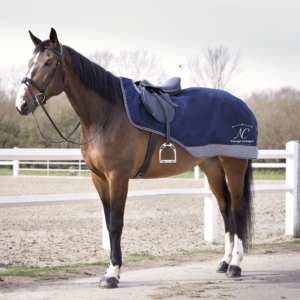 Couvre-reins Impémeable EQUITHÈME - elevage callegari – Navy - 400200