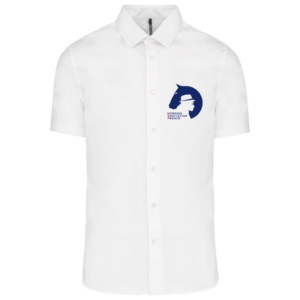 Chemise (homme) - ASSOCIATION FRANCAISE DU LUSITANIEN / WORKING EQUITATION FRANCE - Blanc - K531