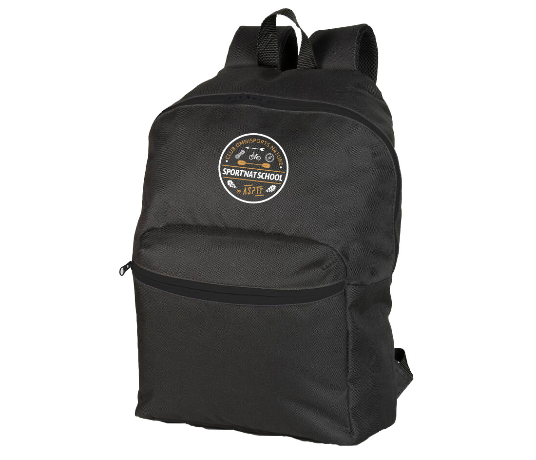 Sac à dos - SPORT NAT SCHOOL - Noir - BM903