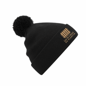 BONNET AVEC POMPOM - Les écuries du Plantin - Noir - BF426