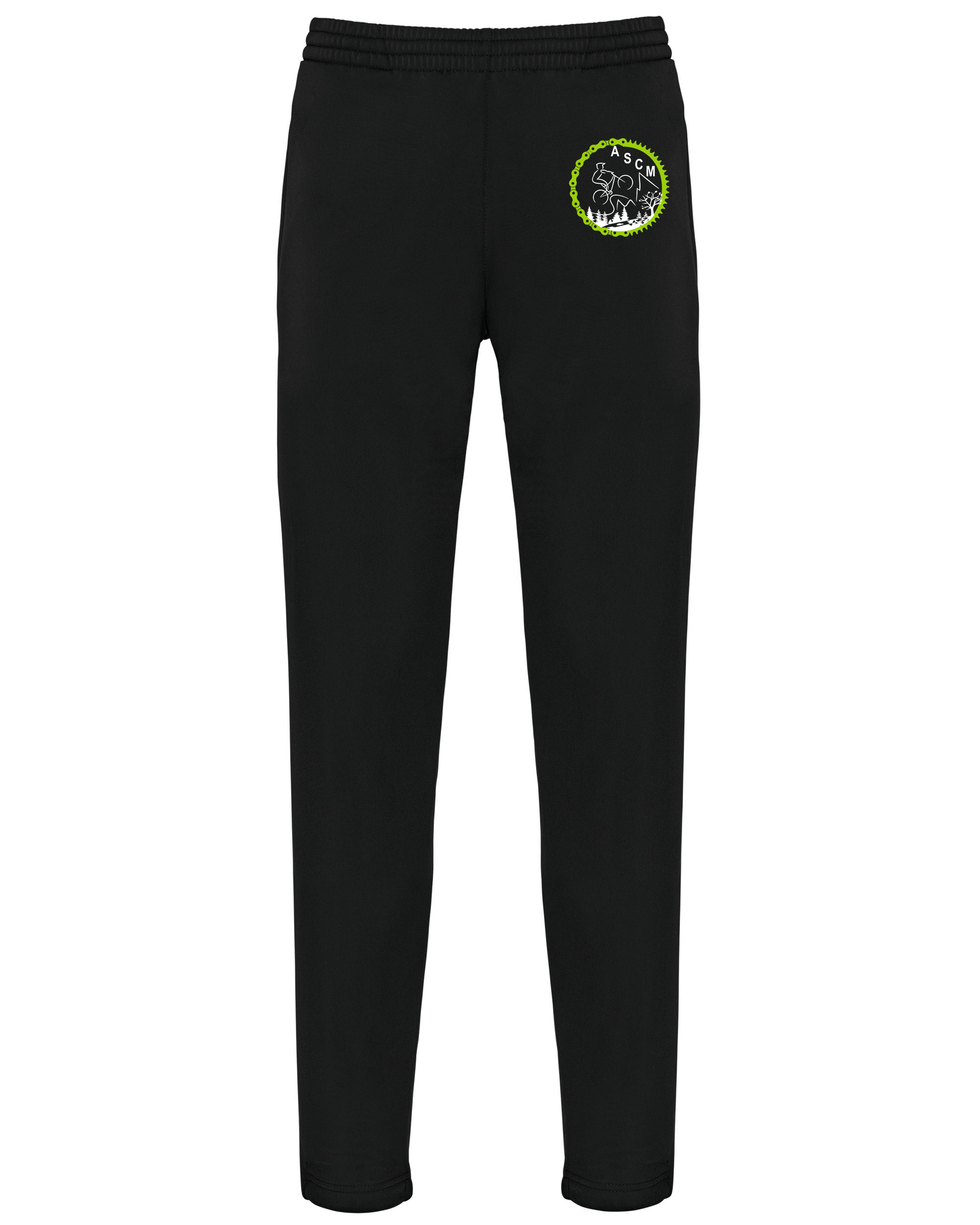 Pantalon de jogging (unisexe) - ASSOCIATION SPORTIVE CYCLO MAURICIENNE - Noir - JH072