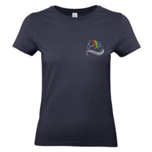 T-Shirt Bio Premium (femme) - Centre équestre d'agonac - Navy - BC049