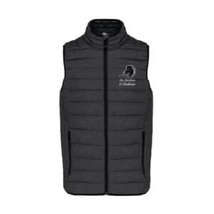 DOUDOUNE SANS MANCHES (femme) - SARL Les Cavaliers d'Andman - Gris Anthracite - K6114