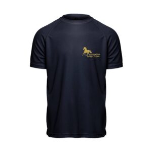 T-Shirt respirant (enfant) - AS AFFECTION - Navy - IB302