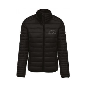 DOUDOUNE AVEC MANCHES (femme) - Aurélie Houchene About Horsemanship - Noir - K6121