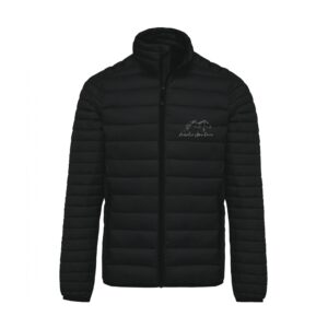 DOUDOUNE AVEC MANCHES (homme) - Aurélie Houchene About Horsemanship - Noir - K6120