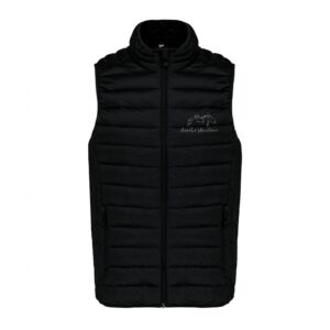 DOUDOUNE SANS MANCHES (enfant) - Aurélie Houchene About Horsemanship - Noir - K6115