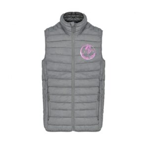 DOUDOUNE SANS MANCHES (femme) - Ecurie des vallées - Gris chiné - K6114