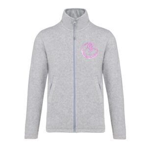 Veste micropolaire zippée (femme) – Ecurie des vallées - K907
