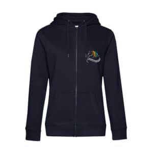 SWEAT ZIPPÉ (femme) - Centre équestre d'agonac - Navy - BCW03Q
