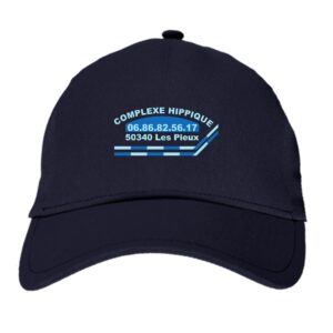 CASQUETTE - COMPLEXE HIPPIQUE DES PIEUX - Navy - BF015