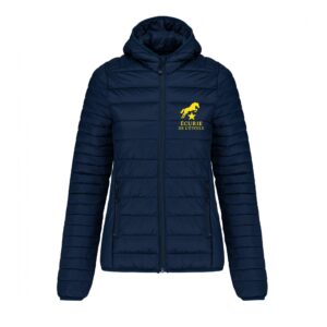 DOUDOUNE AVEC MANCHES ET CAPUCHE (femme) - Écurie de l'étoile - Navy - K6111