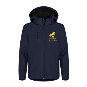 SOFTSHELL ''Classic'' (enfant) - Écurie de l'étoile - Navy - 0200909