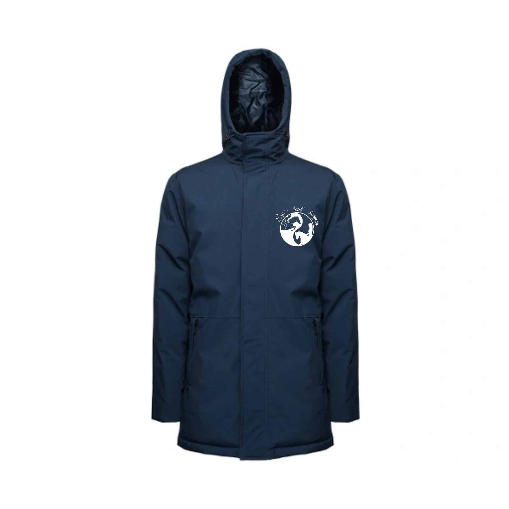 PARKA (unisexe) - association équi-tout'horizon - Navy - PK543
