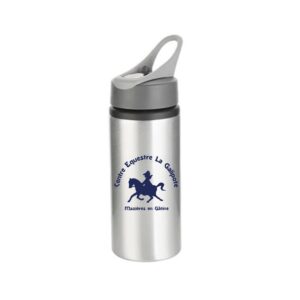 Gourde Sport - 750ml - CENTRE EQUESTRE LA GALIPOTE - Gris - GRD003
