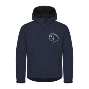 SOFTSHELL "Classic" (homme) - Les Ecuries d'Azur - Navy - 0200912
